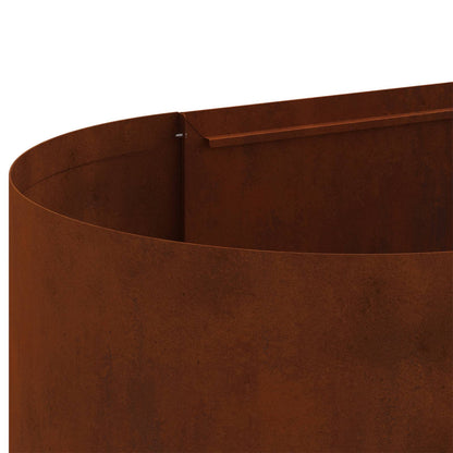 vidaXL Raised Garden Bed Weathering Steel 360 x 40x 40 cm