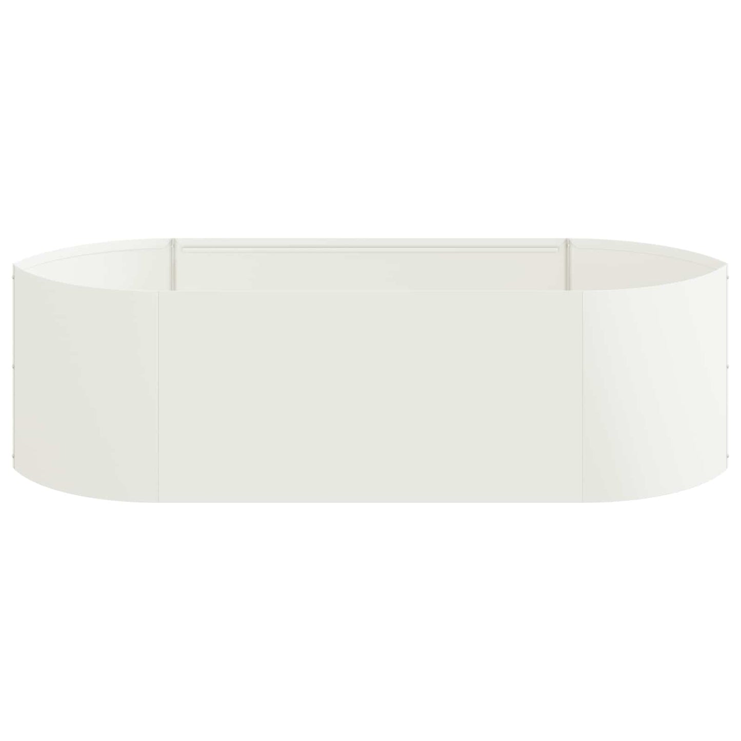 vidaXL Raised Garden Bed White 140 x 40x 40 cm Steel