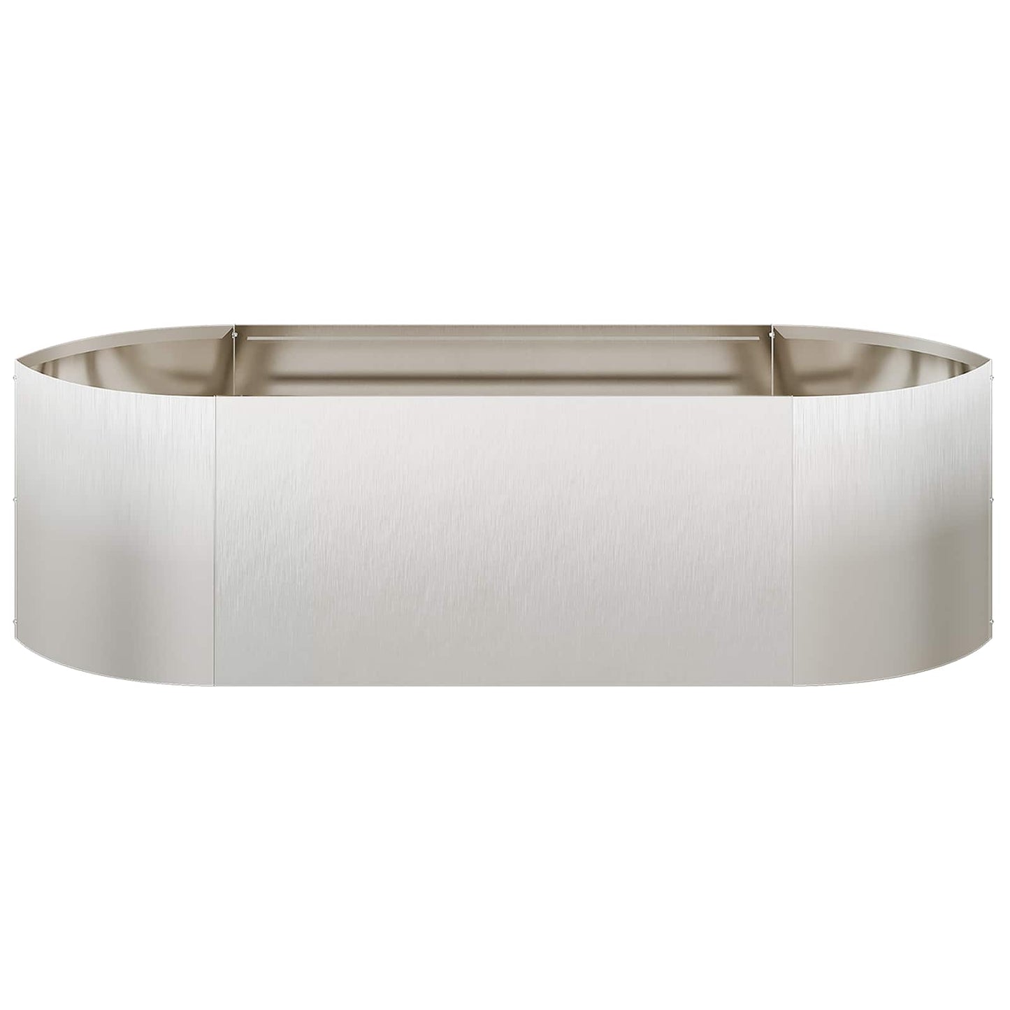 vidaXL Raised Garden Bed Stainless Steel 140 x 40x 40 cm Steel