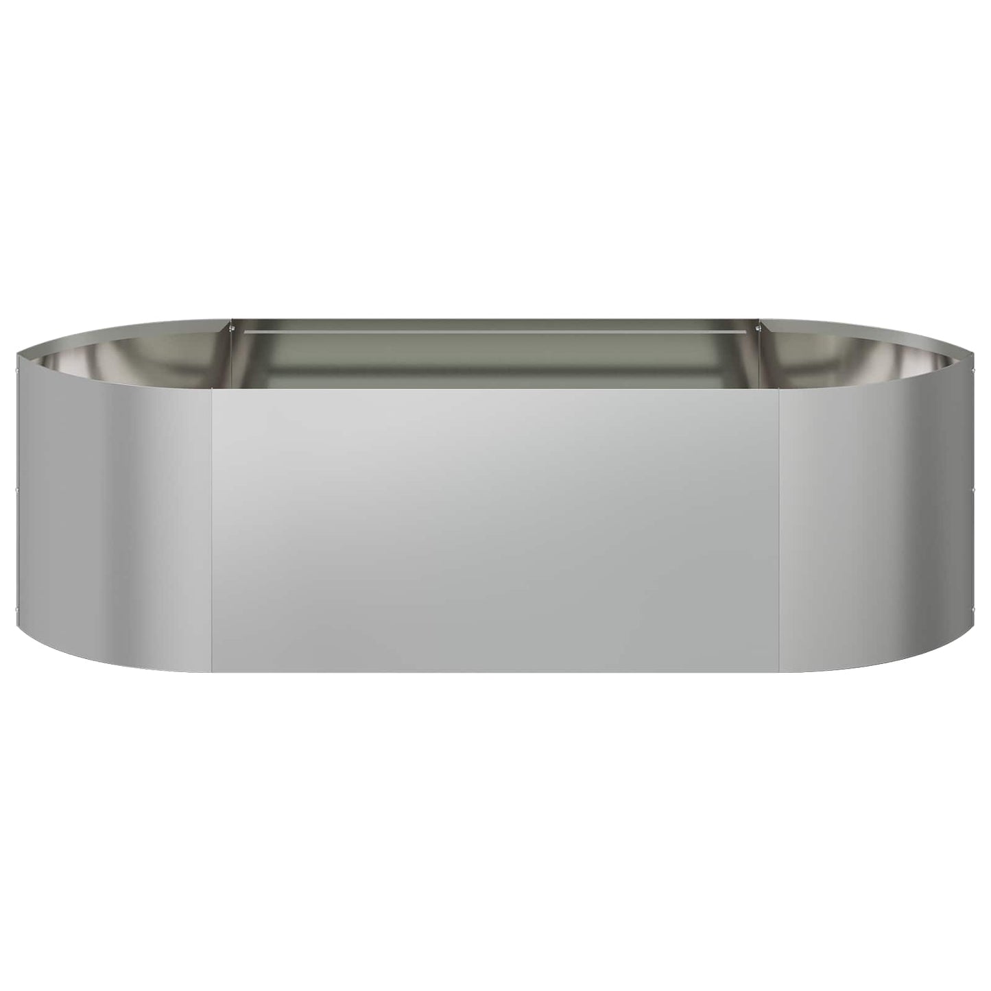 vidaXL Raised Garden Bed Galvanised Steel 140 x 40x 40 cm Steel