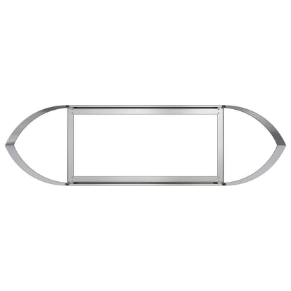 vidaXL Raised Garden Bed Galvanised Steel 140 x 40x 40 cm Steel