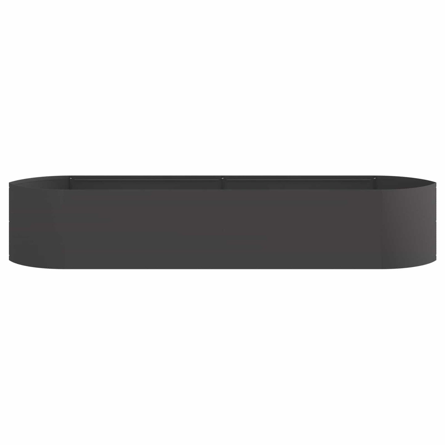 vidaXL Raised Garden Bed Black 220 x 40x 40 cm Steel