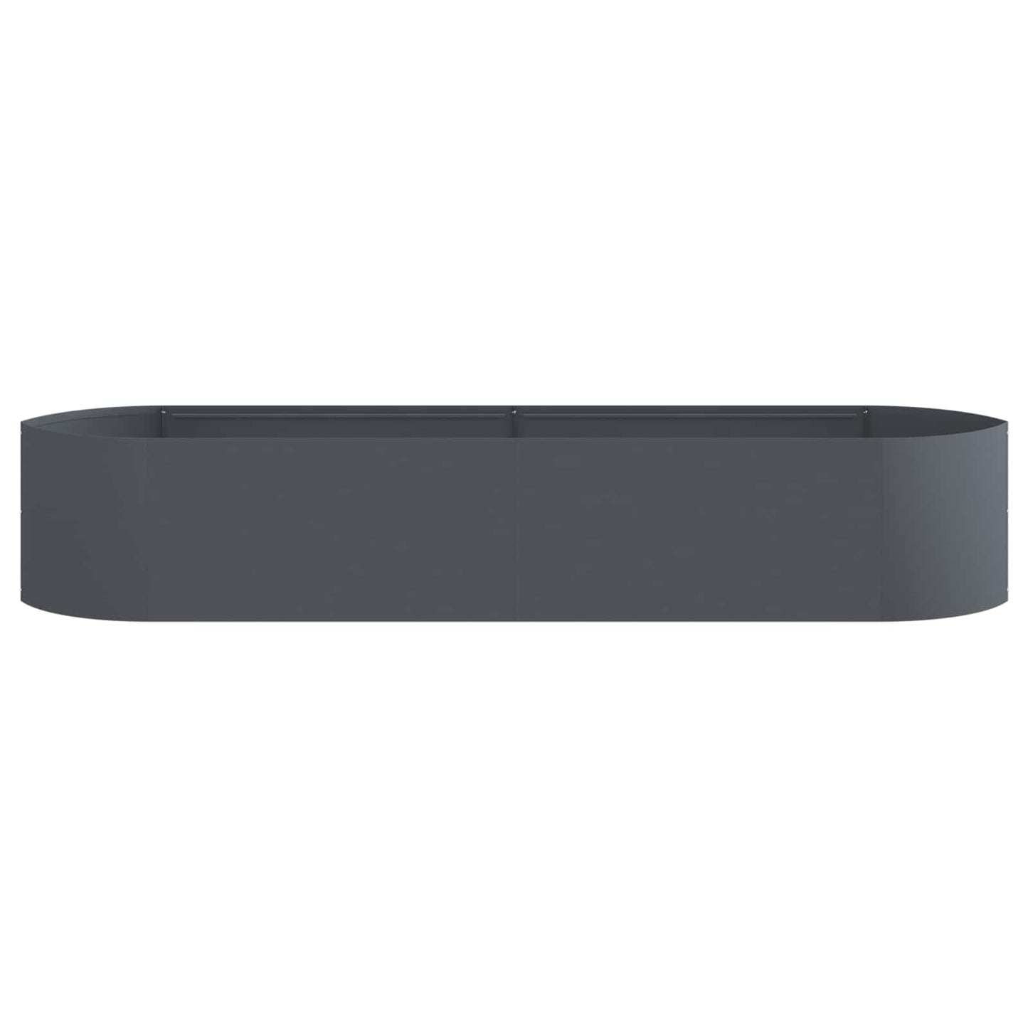 vidaXL Raised Garden Bed Anthracite 220 x 40x 40 cm Steel