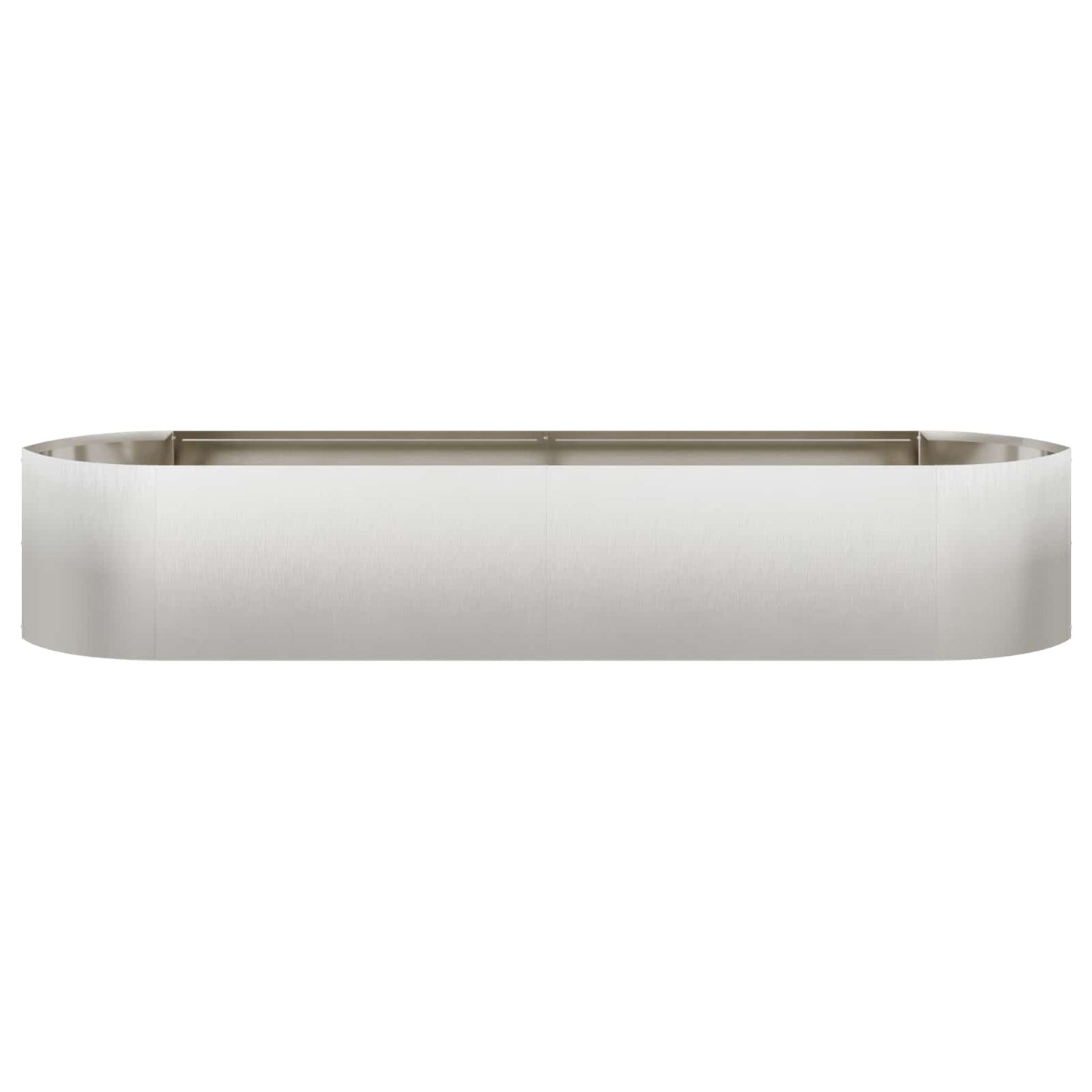 vidaXL Raised Garden Bed Stainless Steel 220 x 40x 40 cm Steel