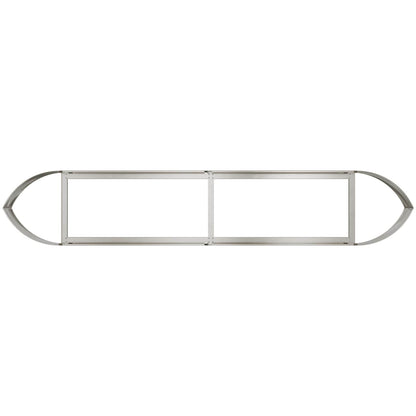 vidaXL Raised Garden Bed Stainless Steel 220 x 40x 40 cm Steel