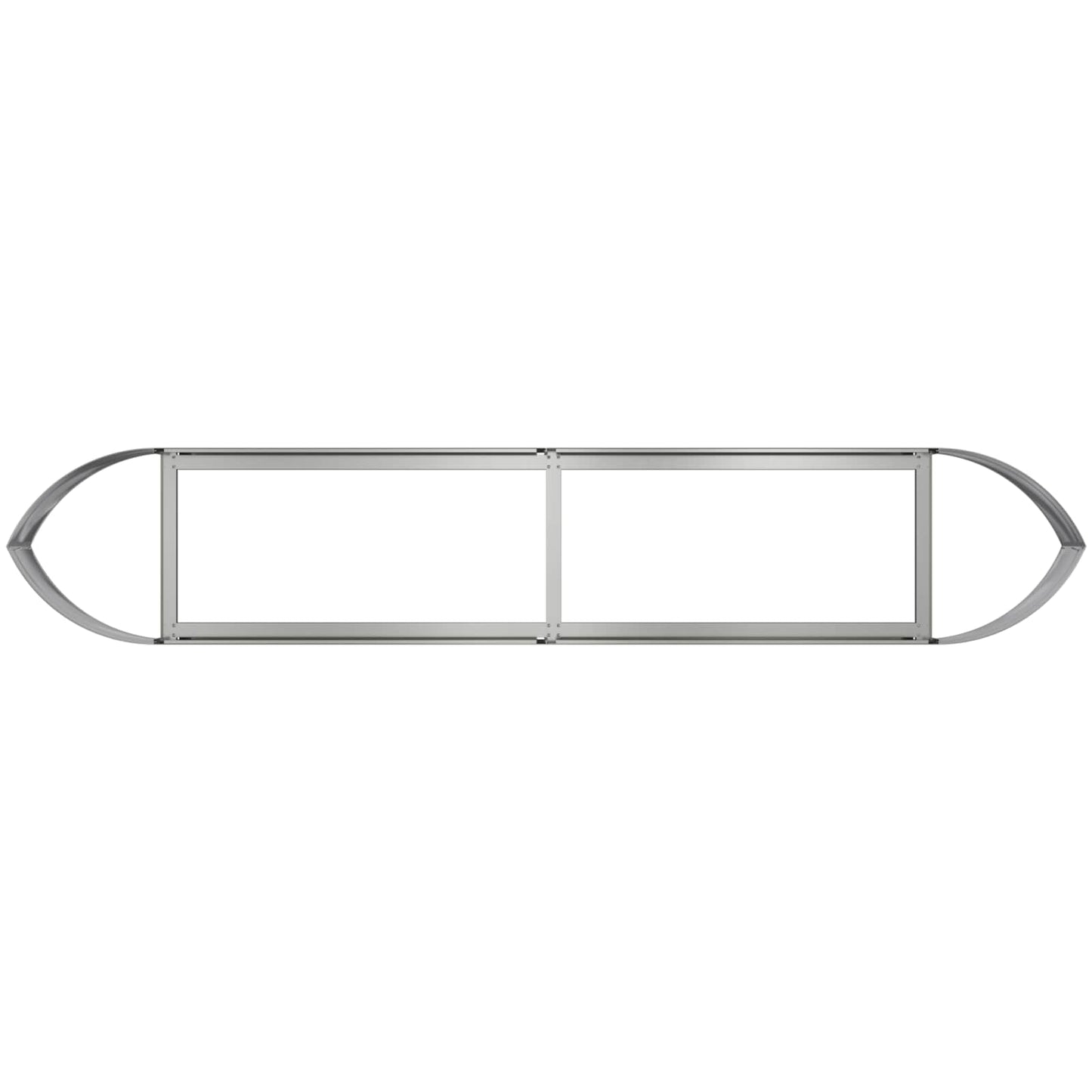 vidaXL Raised Garden Bed Galvanised Steel 220 x 40x 40 cm Steel