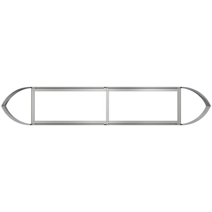vidaXL Raised Garden Bed Galvanised Steel 220 x 40x 40 cm Steel