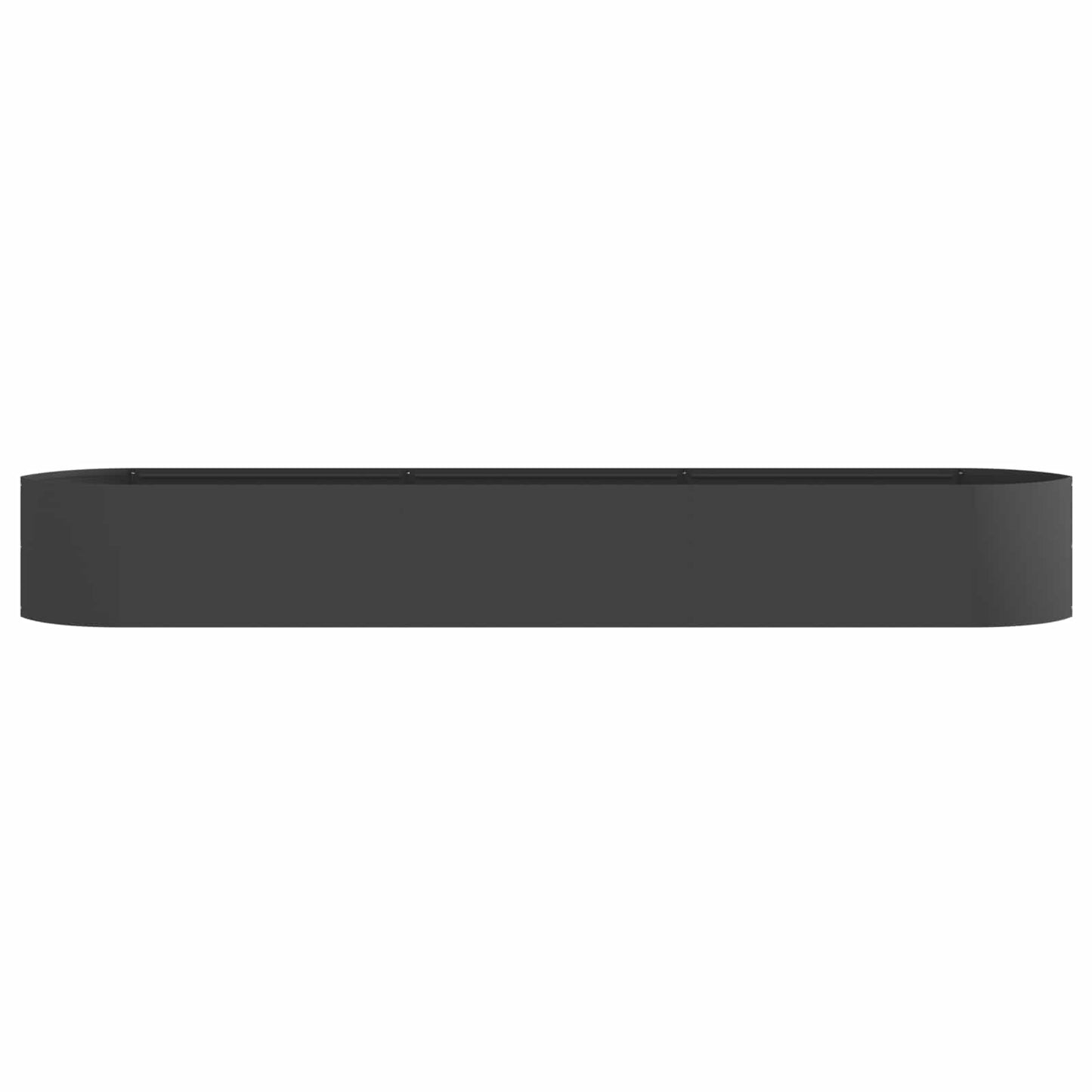 vidaXL Raised Garden Bed Black 300 x 40x 40 cm Steel