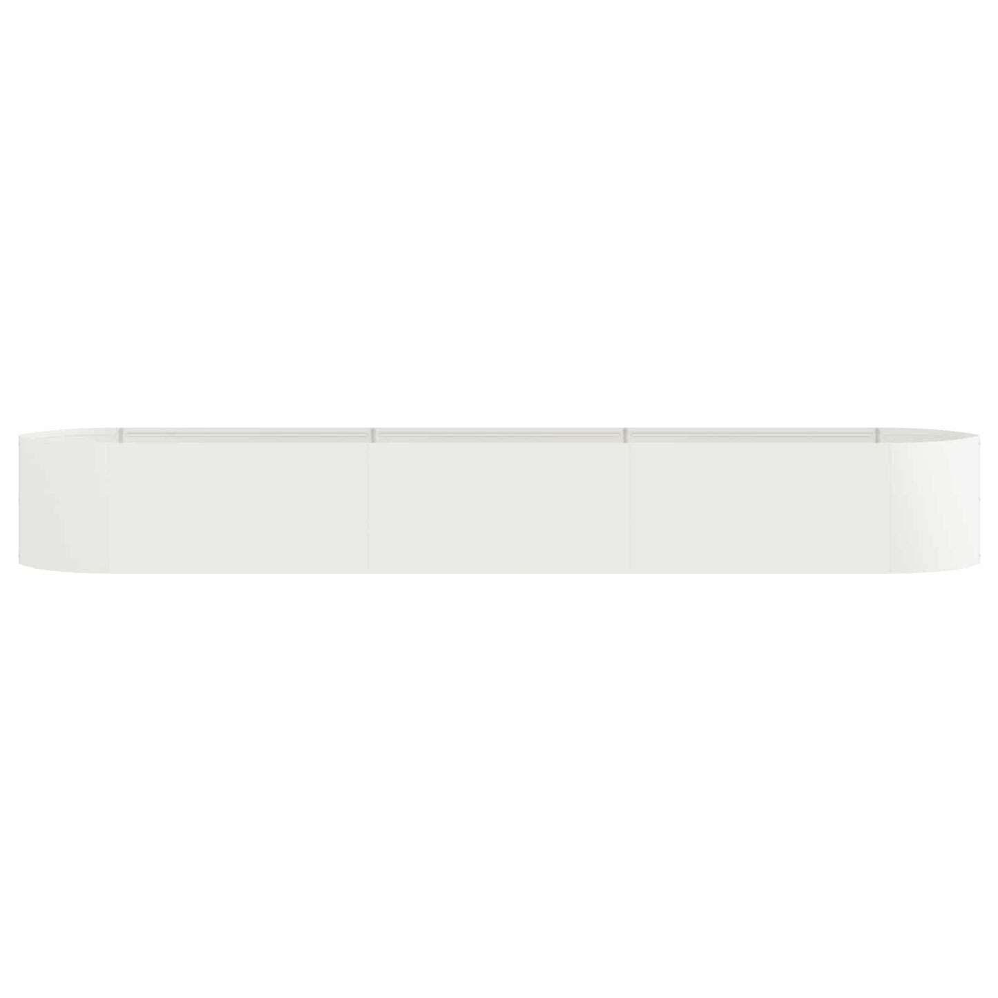 vidaXL Raised Garden Bed White 300 x 40x 40 cm Steel