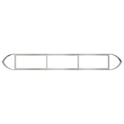 vidaXL Raised Garden Bed Stainless Steel 300 x 40x 40 cm Steel