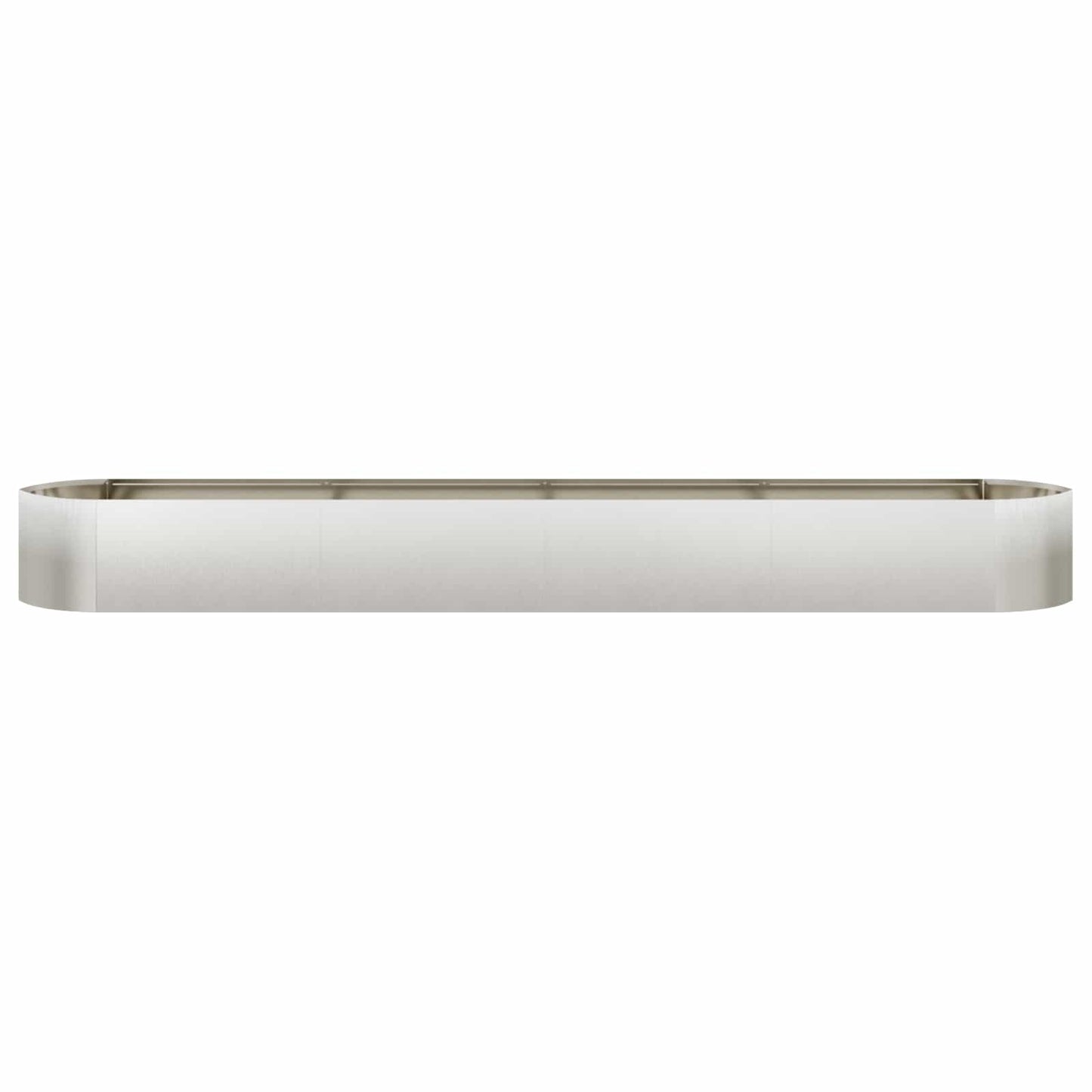 vidaXL Raised Garden Bed Stainless Steel 380 x 40x 40 cm Steel