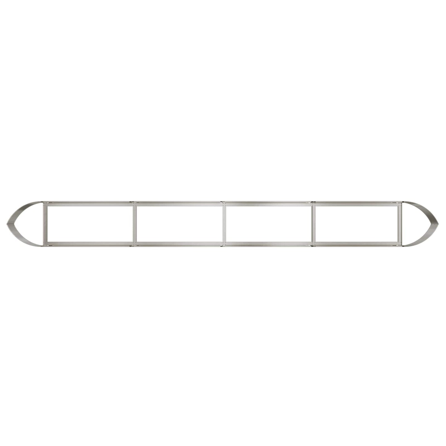 vidaXL Raised Garden Bed Stainless Steel 380 x 40x 40 cm Steel