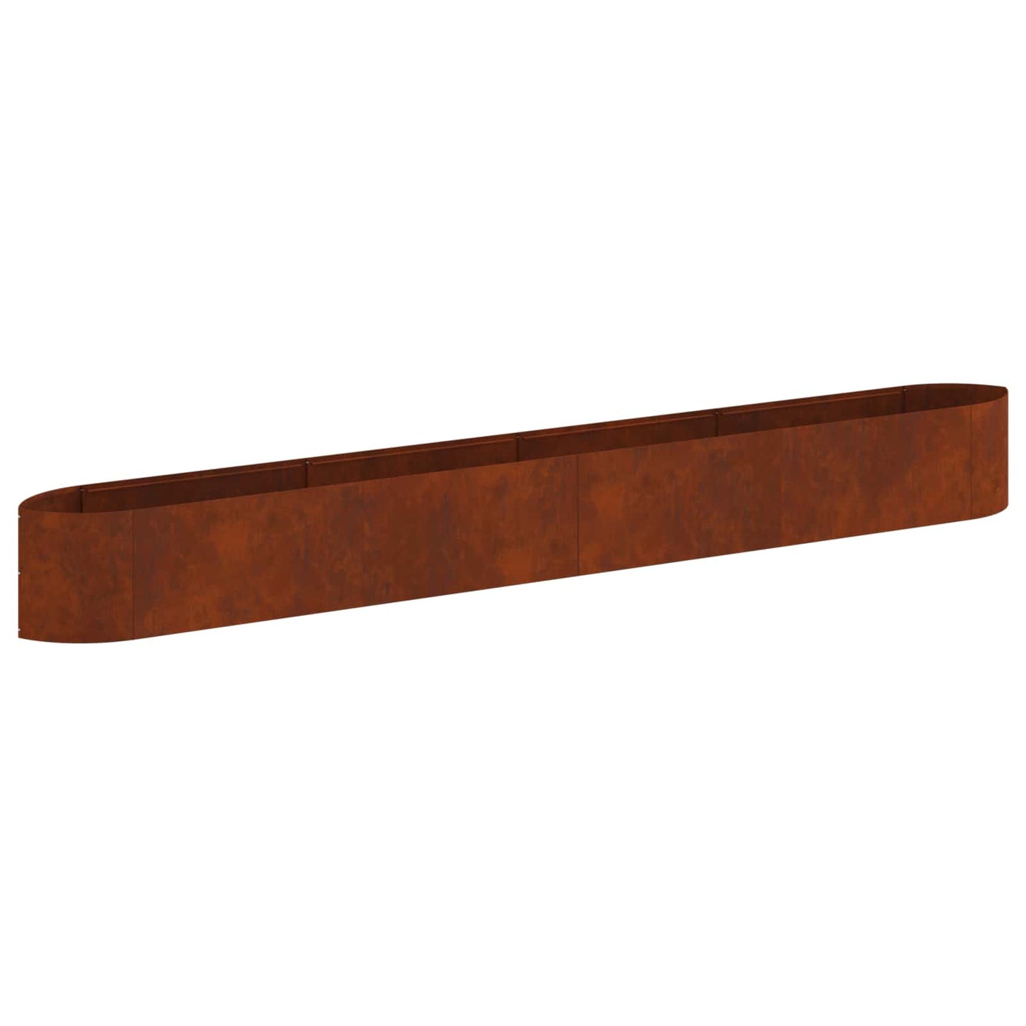vidaXL Raised Garden Bed Weathering Steel 380 x 40x 40 cm Steel