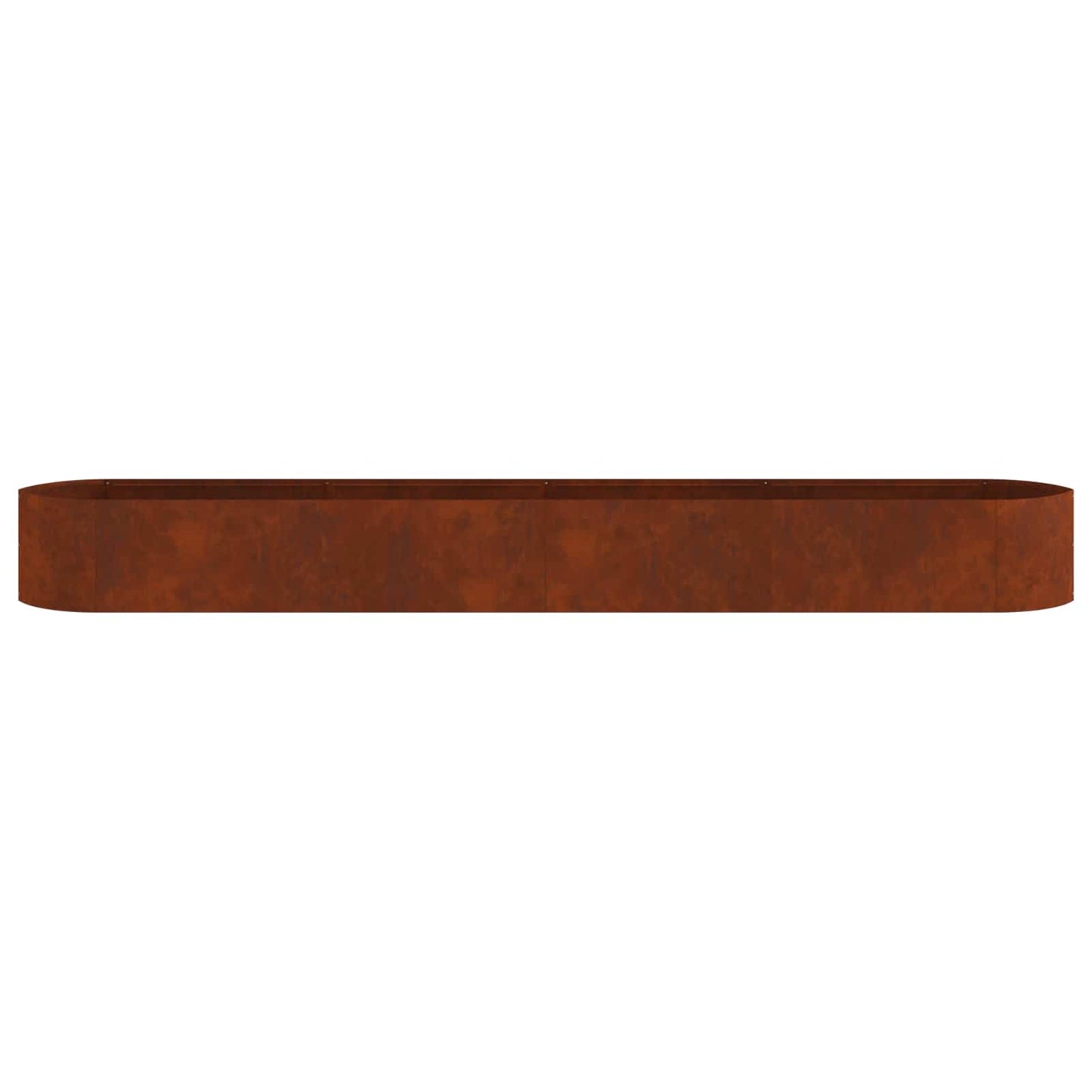 vidaXL Raised Garden Bed Weathering Steel 380 x 40x 40 cm Steel