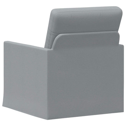 vidaXL Armchair Light Grey 70 x 81 x 82 cm Fabric