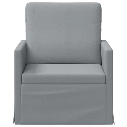 vidaXL Armchair Light Grey 70 x 81 x 82 cm Fabric