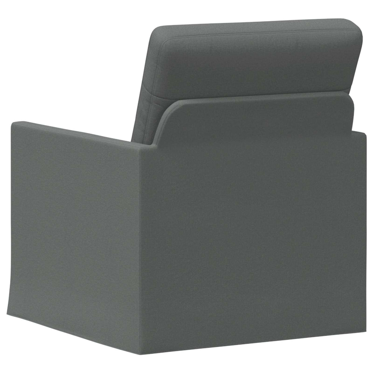 vidaXL Armchair Dark Grey 70 x 81 x 82 cm Fabric