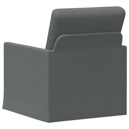 vidaXL Armchair Dark Grey 70 x 81 x 82 cm Fabric