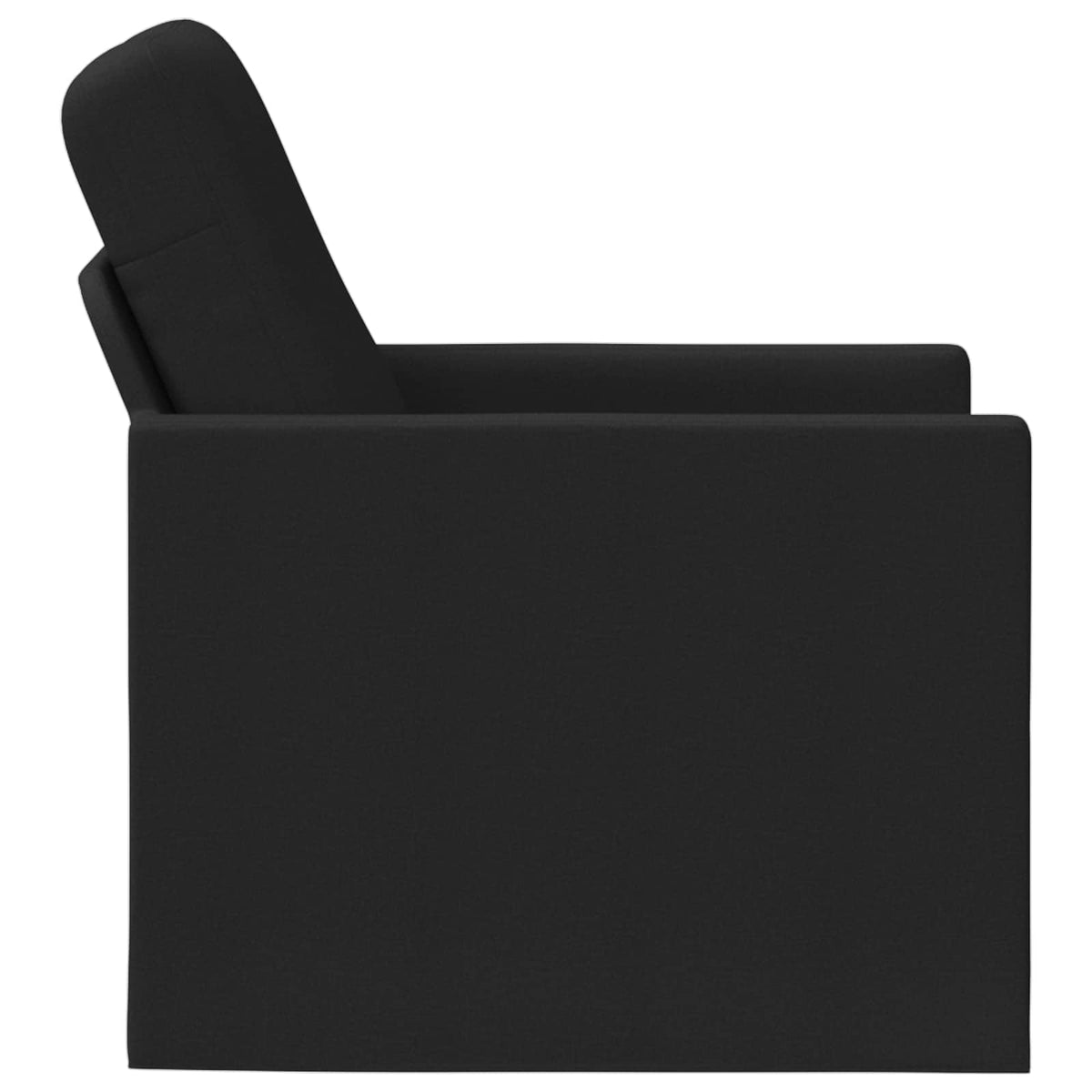 vidaXL Armchair Black 70 x 81 x 82 cm Fabric
