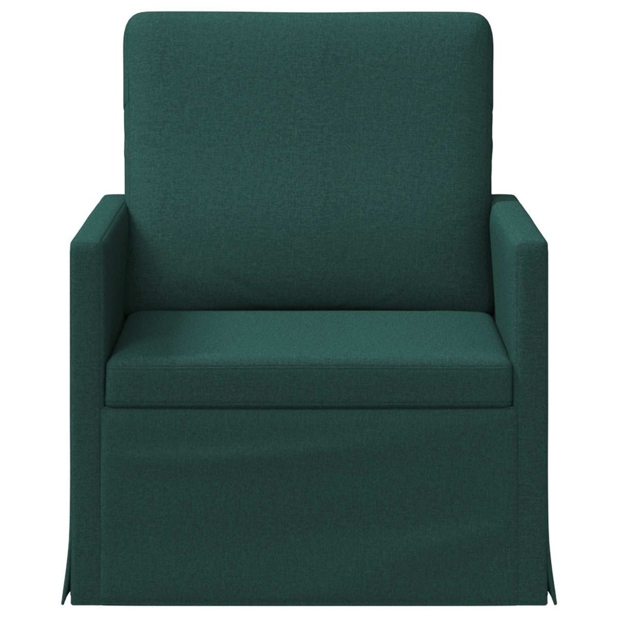 vidaXL Armchair Dark Green 70 x 81 x 82 cm Fabric