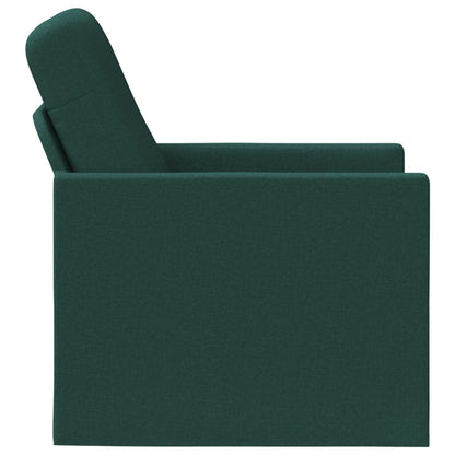 vidaXL Armchair Dark Green 70 x 81 x 82 cm Fabric