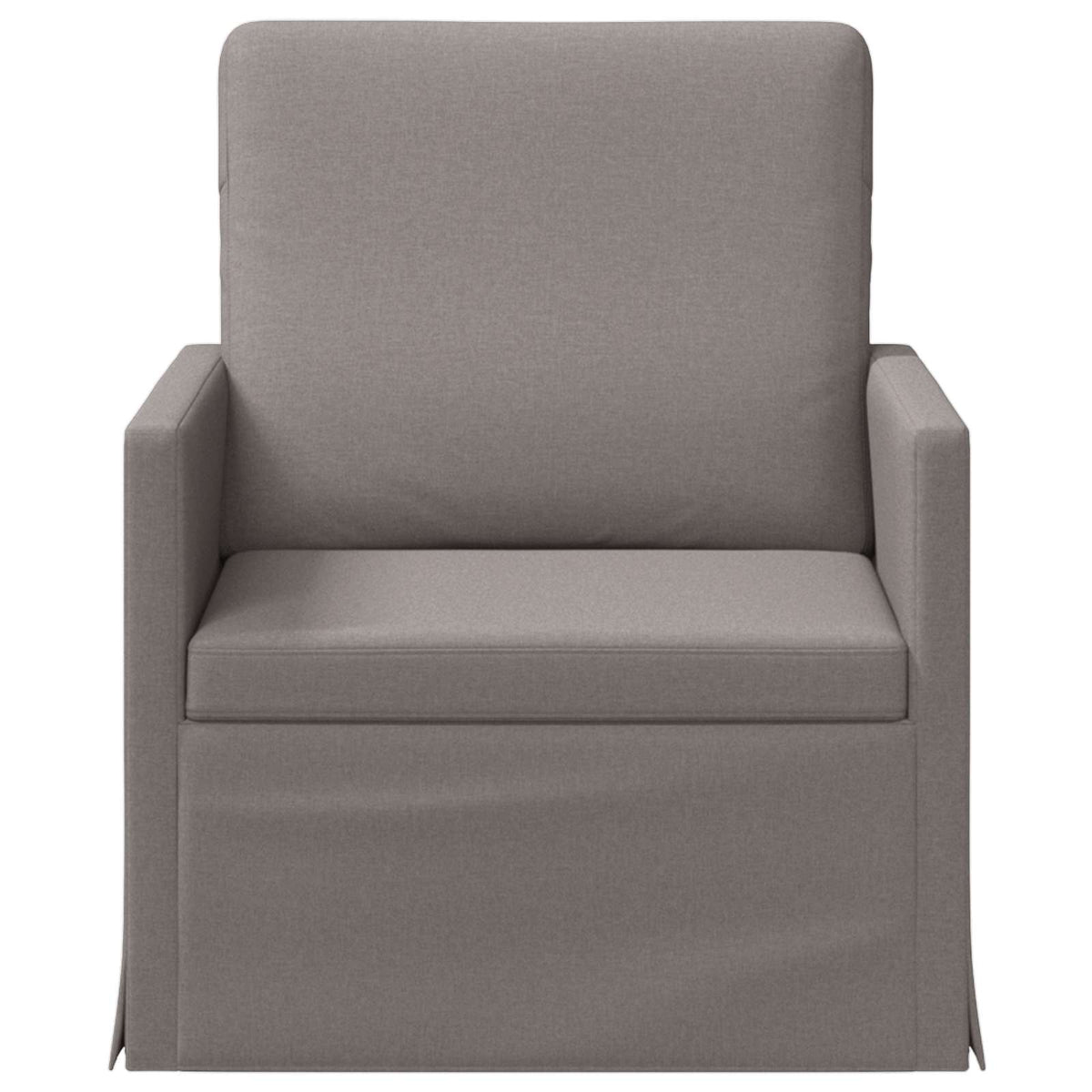 vidaXL Armchair Taupe 70 x 81 x 82 cm Fabric