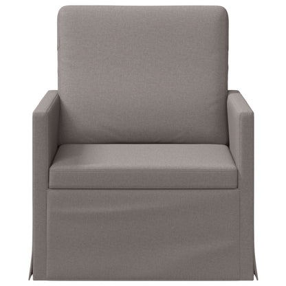 vidaXL Armchair Taupe 70 x 81 x 82 cm Fabric