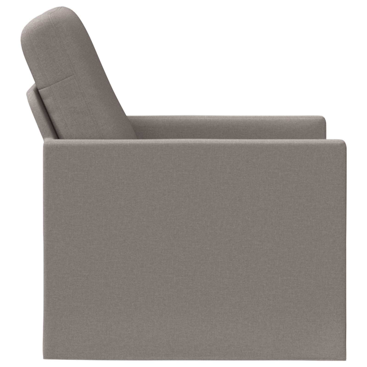 vidaXL Armchair Taupe 70 x 81 x 82 cm Fabric