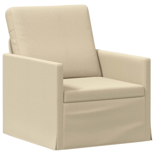 vidaXL Armchair Cream 70 x 81 x 82 cm Fabric