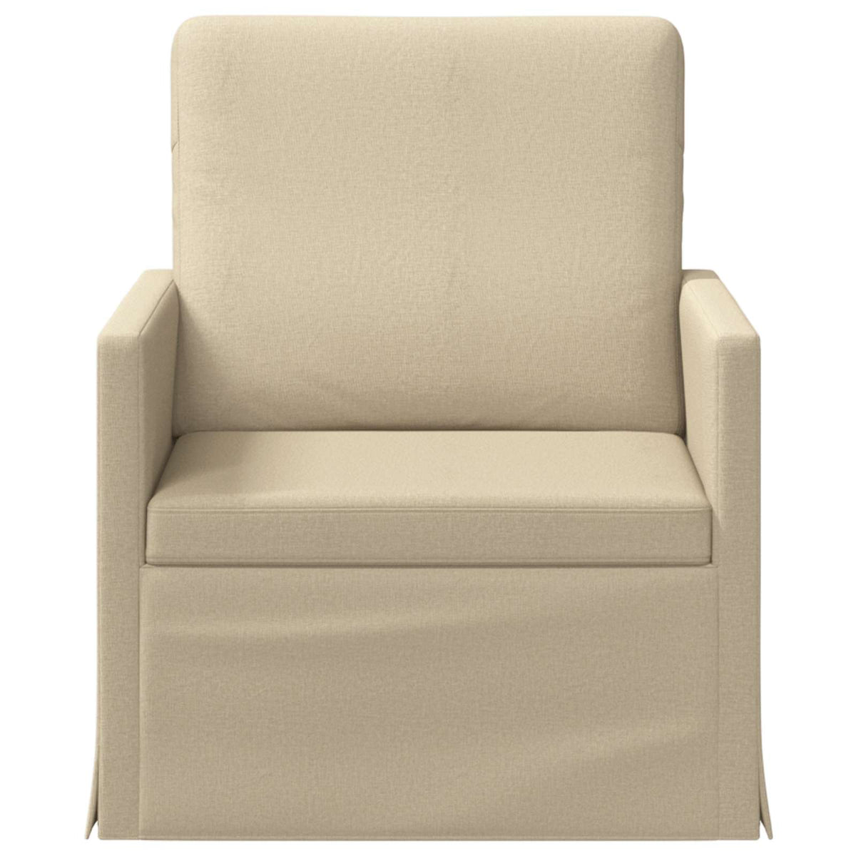 vidaXL Armchair Cream 70 x 81 x 82 cm Fabric