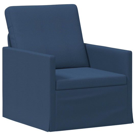 vidaXL Armchair Blue 70 x 81 x 82 cm Fabric