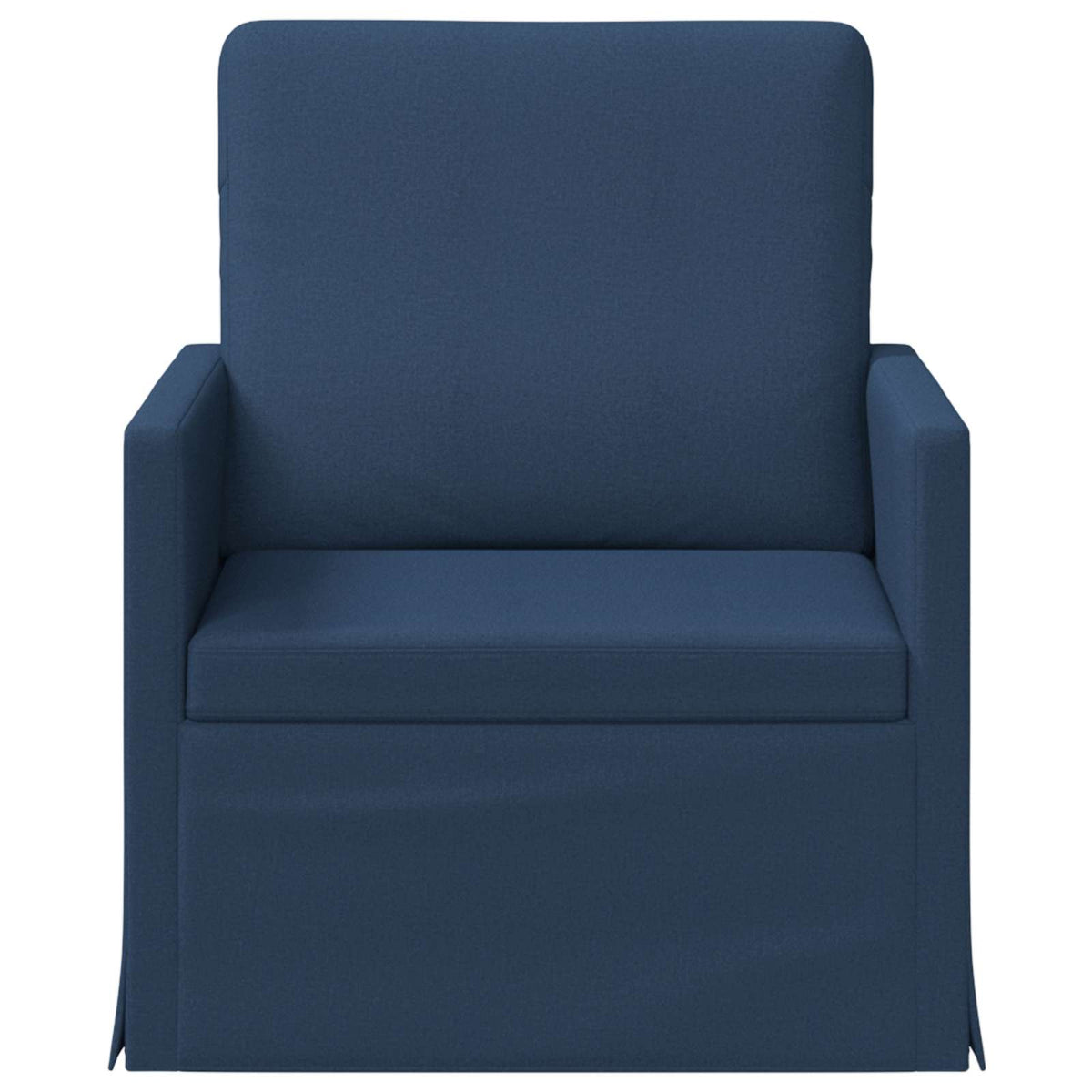 vidaXL Armchair Blue 70 x 81 x 82 cm Fabric
