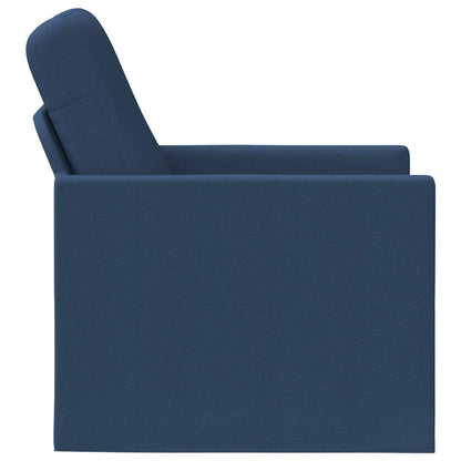 vidaXL Armchair Blue 70 x 81 x 82 cm Fabric