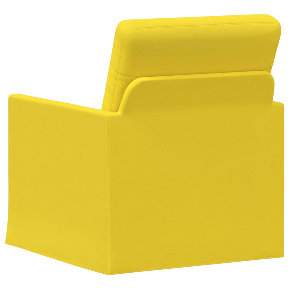 vidaXL Armchair Light Yellow 70 x 81 x 82 cm Fabric