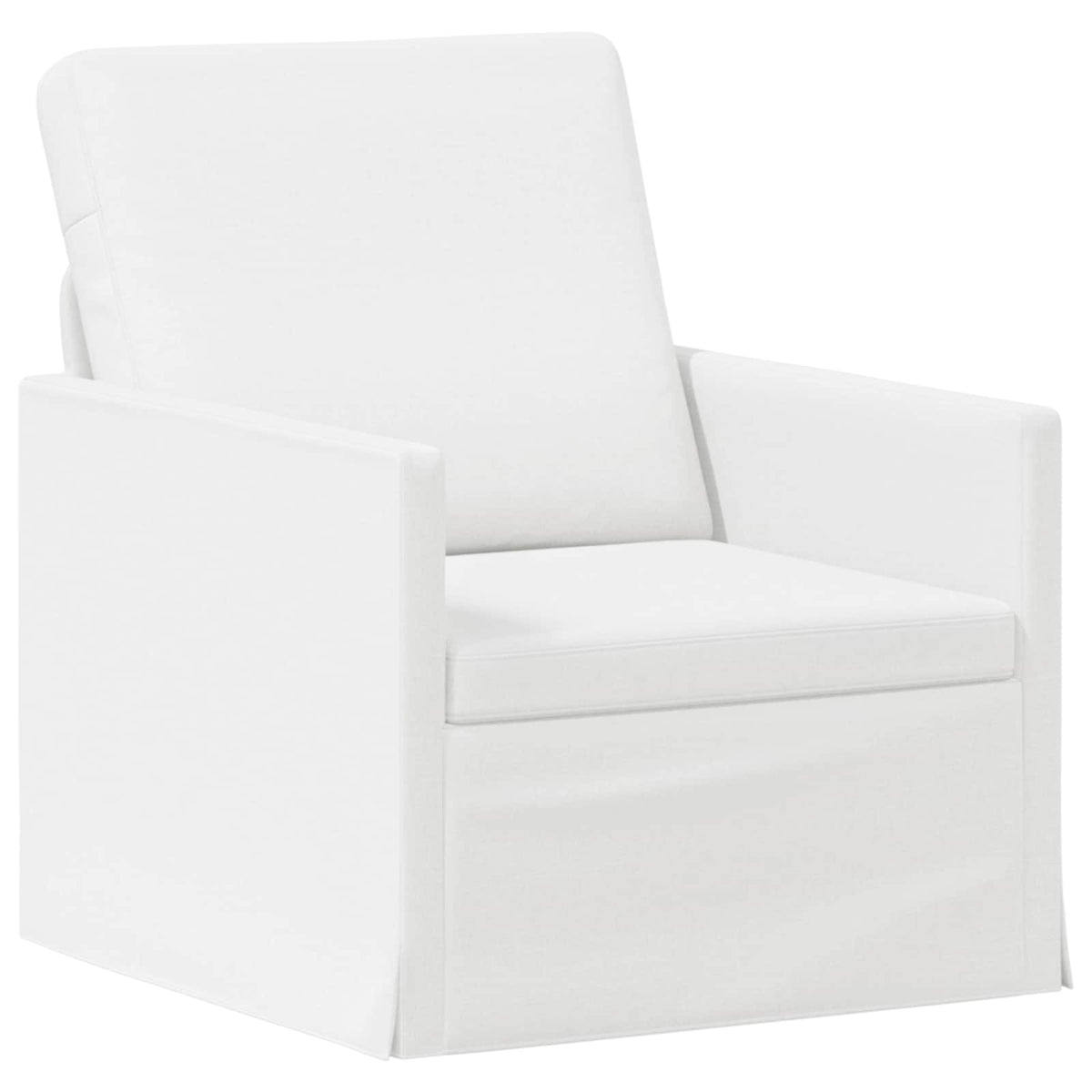 vidaXL Armchair White 70 x 81 x 82 cm Fabric