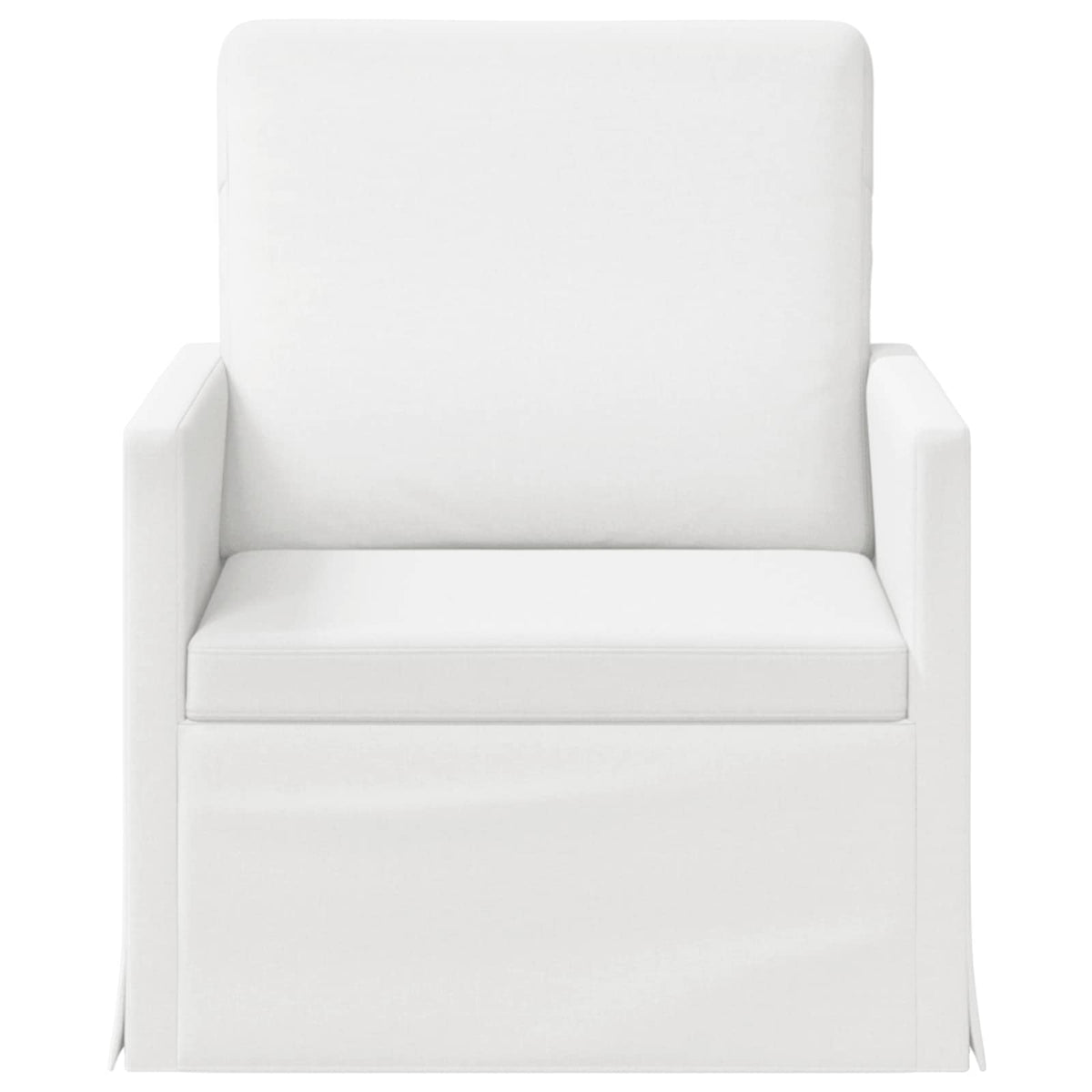 vidaXL Armchair White 70 x 81 x 82 cm Fabric