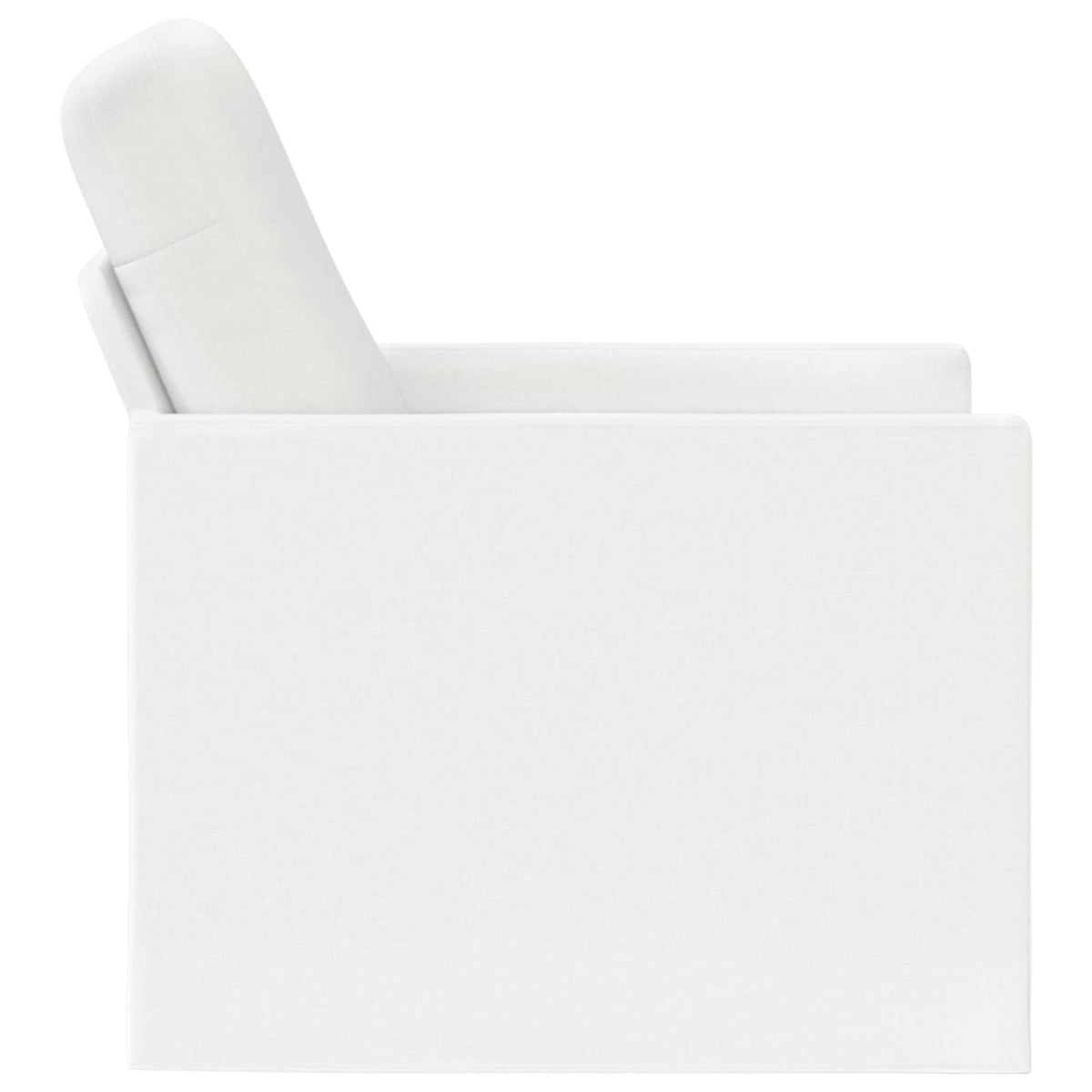 vidaXL Armchair White 70 x 81 x 82 cm Fabric