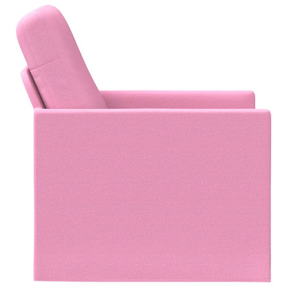 vidaXL Armchair Pink 70 x 81 x 82 cm Fabric
