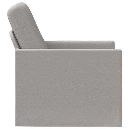 vidaXL Armchair Cloud Grey 70 x 81 x 82 cm Fabric