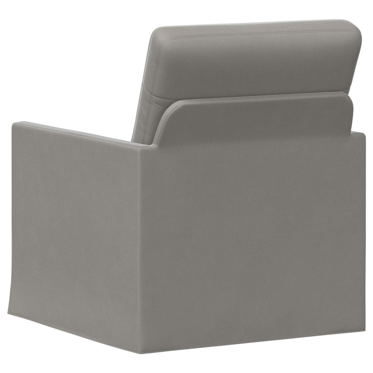 vidaXL Armchair Light Grey 70 x 81 x 82 cm Velvet