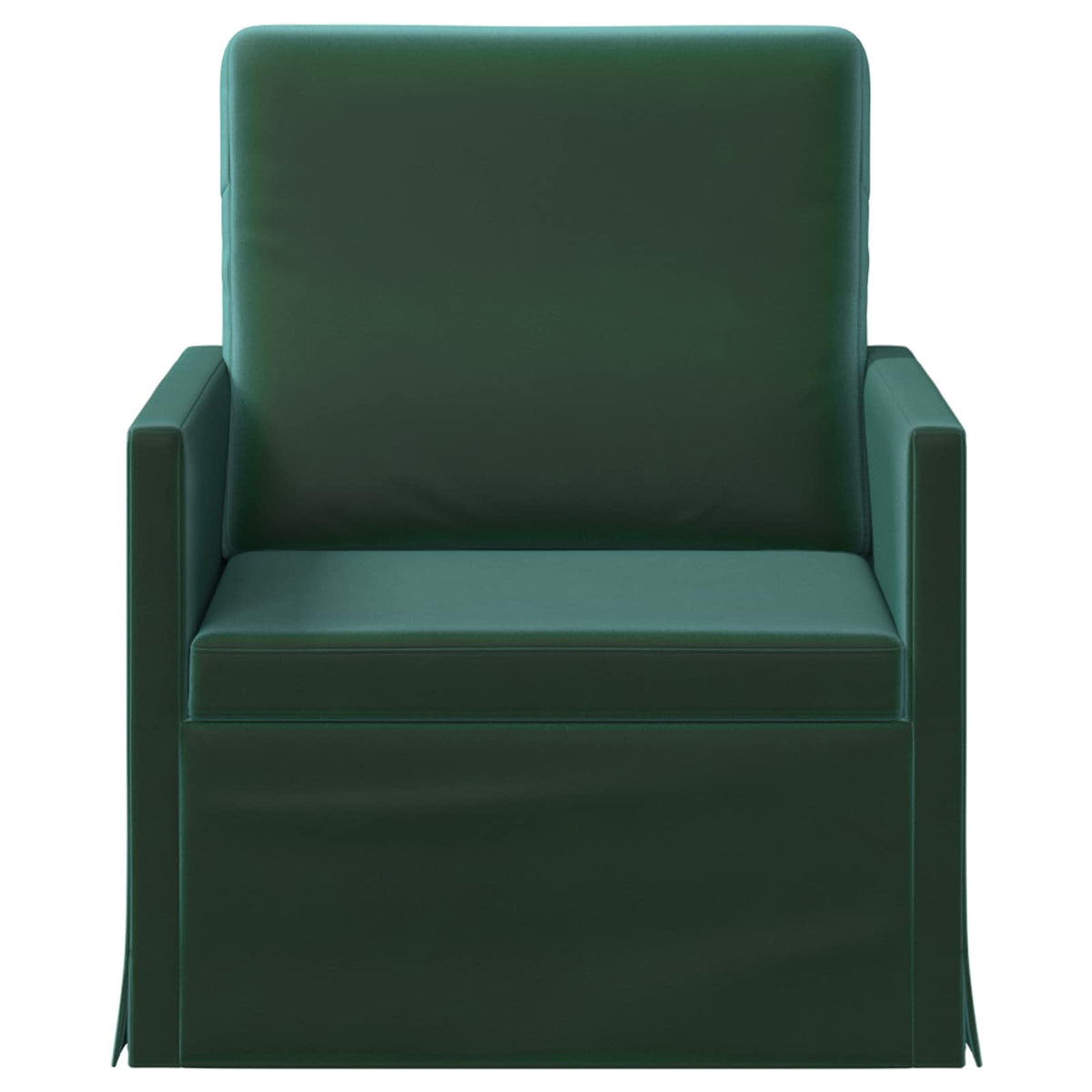 vidaXL Armchair Dark Green 70 x 81 x 82 cm Velvet