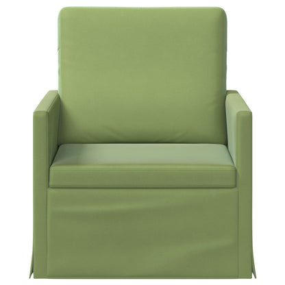 vidaXL Armchair Light Green 70 x 81 x 82 cm Velvet