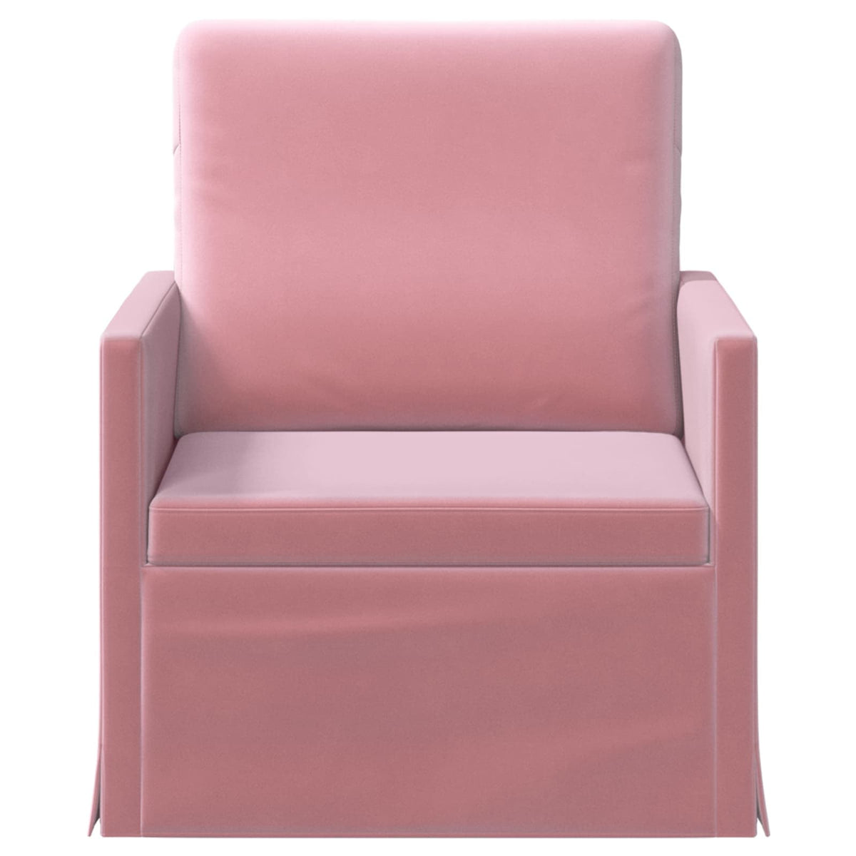 vidaXL Armchair Pink 70 x 81 x 82 cm Velvet