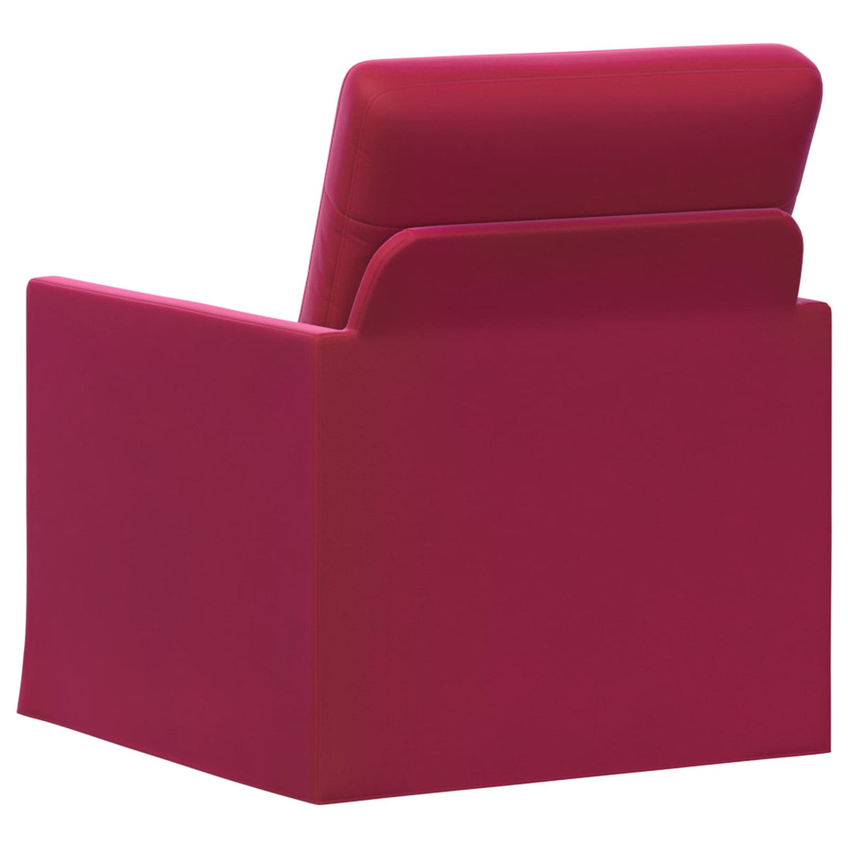 vidaXL Armchair Wine Red 70 x 81 x 82 cm Velvet