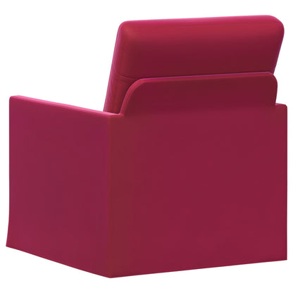 vidaXL Armchair Wine Red 70 x 81 x 82 cm Velvet