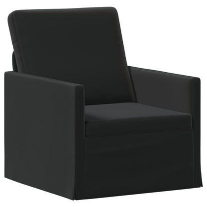 vidaXL Armchair Black 70 x 81 x 82 cm Velvet