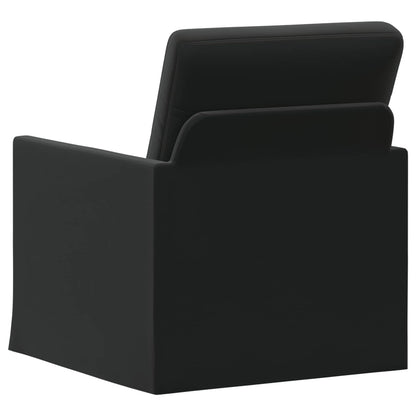 vidaXL Armchair Black 70 x 81 x 82 cm Velvet