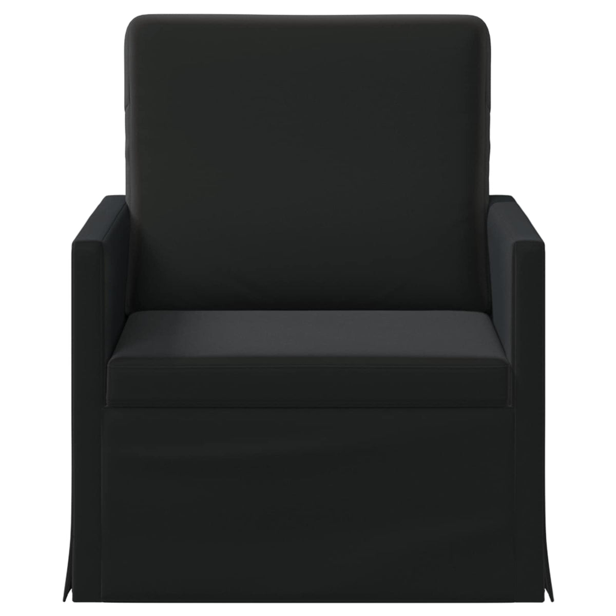 vidaXL Armchair Black 70 x 81 x 82 cm Velvet