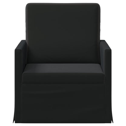 vidaXL Armchair Black 70 x 81 x 82 cm Velvet