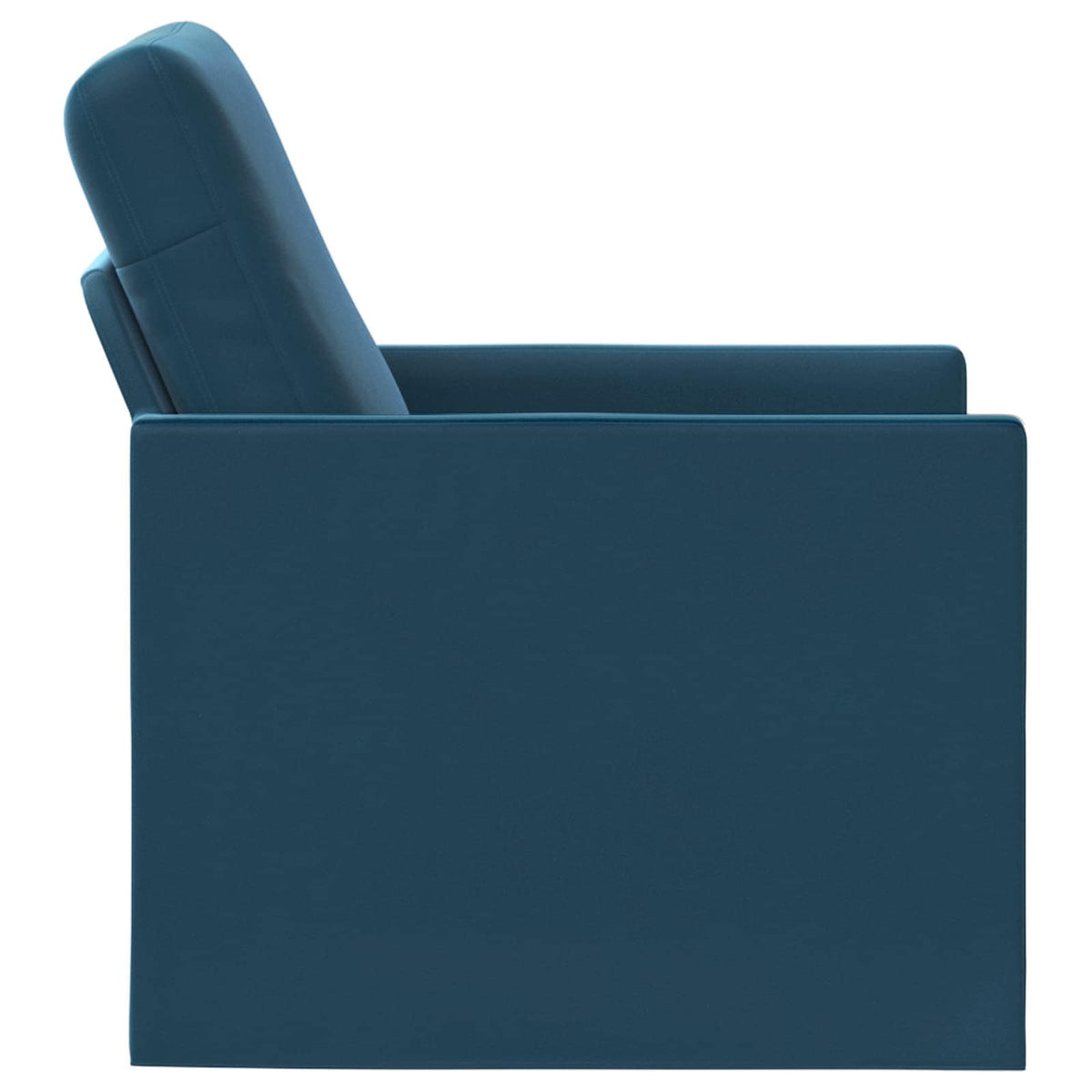 vidaXL Armchair Blue 70 x 81 x 82 cm Velvet